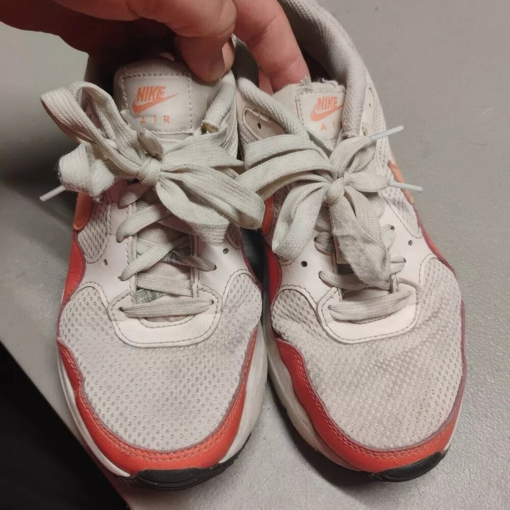 Nike Womens Air Max SC CW4554-600 White Orange Sneaker Shoes